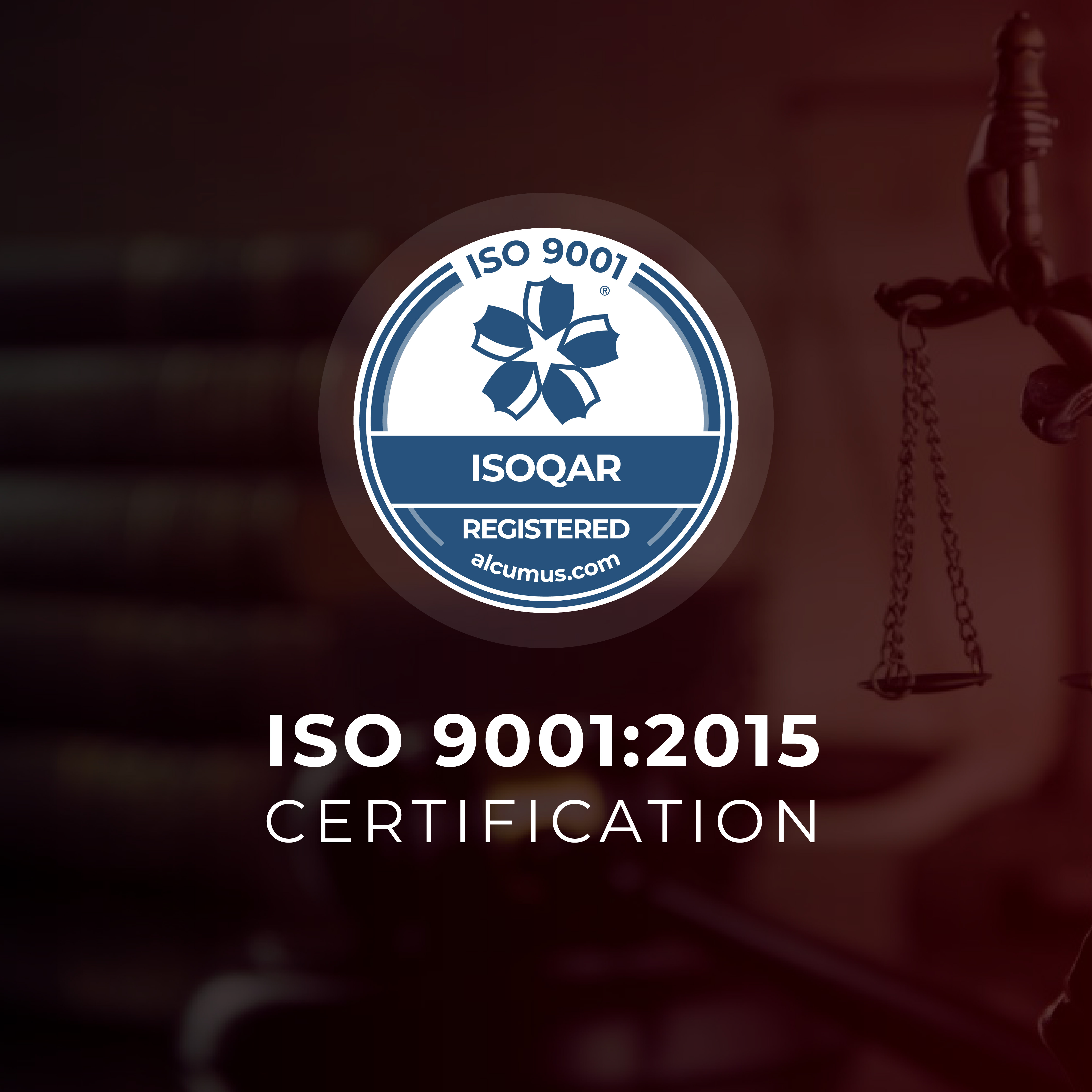 ISO 9001:2015 - Registered Firm